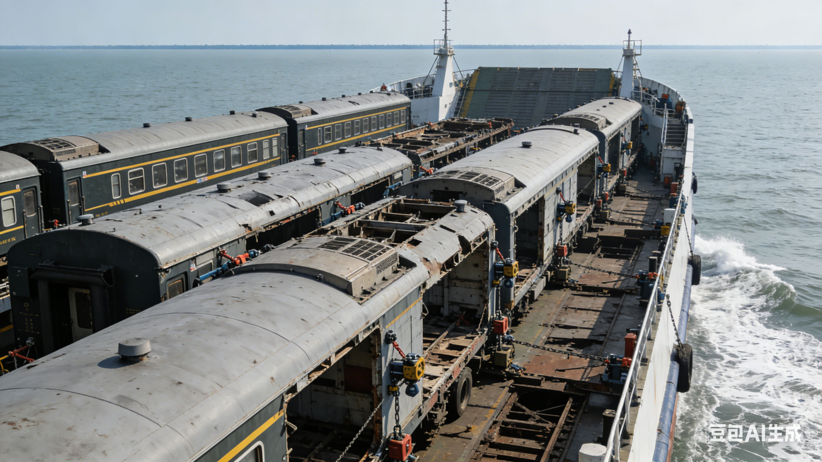 国内跨度最大的列车之一